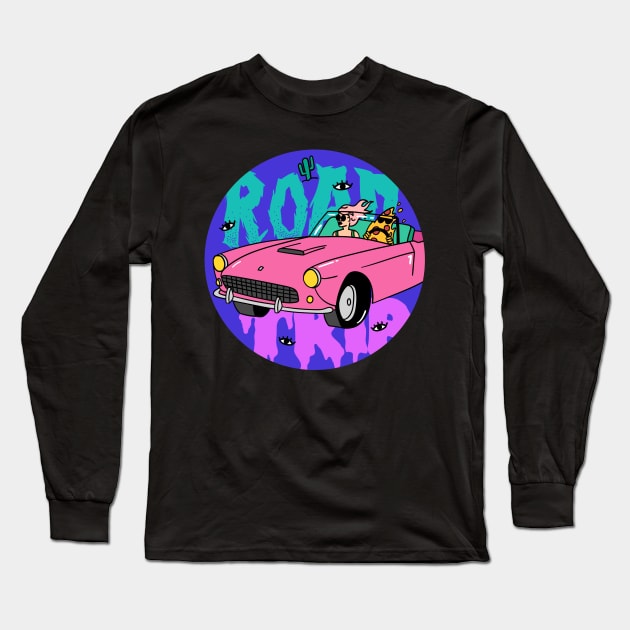 Road Trip Long Sleeve T-Shirt by WeriWeri